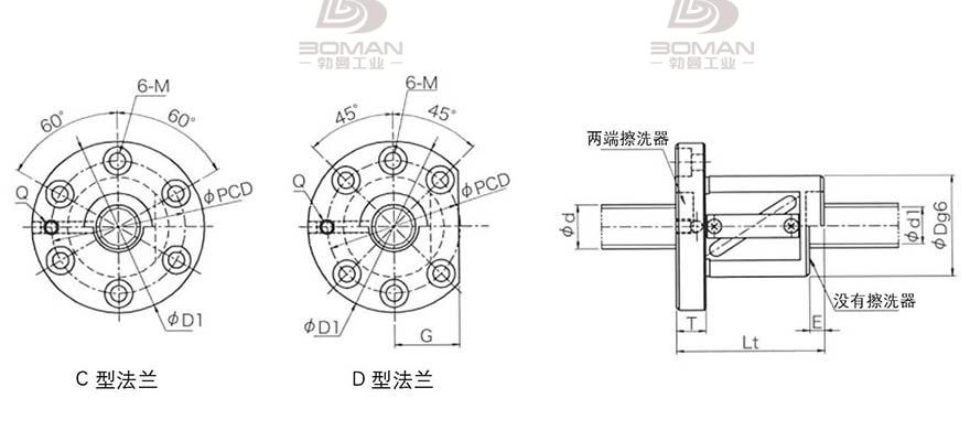 KURODA GR6316ES-DAPR 黑田丝杆THK四杆哪个好一点